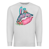 Dove Grey Eared Turquoise Pink Easter Lips Premium Sweatshirt - Bettercallsaul