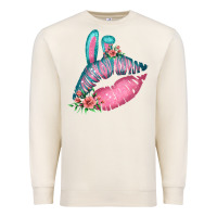 Sandshell Eared Turquoise Pink Easter Lips Premium Sweatshirt - Bettercallsaul