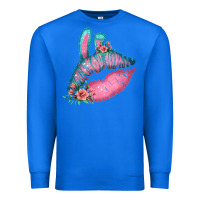 True Royal Eared Turquoise Pink Easter Lips Premium Sweatshirt - Bettercallsaul