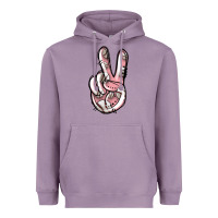 Lavender baseball peace sign Heavyweight Hoodie - Jasminsmagicworld