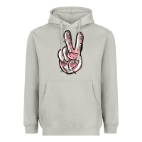 Moon Dust baseball peace sign Heavyweight Hoodie - Jasminsmagicworld