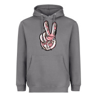 Storm baseball peace sign Heavyweight Hoodie - Jasminsmagicworld