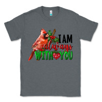 Charcoal Heather I Am Always With Your Cardinal Bird Classic Tee - LillyAllenDesigns