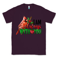 Plum I Am Always With Your Cardinal Bird Classic Tee - LillyAllenDesigns