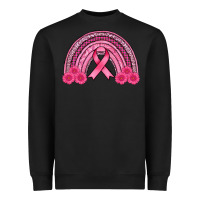 Black breast cancer rainbow Heavyweight Sweatshirt - AdoDesignShop