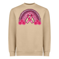 Mushroom breast cancer rainbow Heavyweight Sweatshirt - AdoDesignShop
