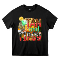 Black tan and tipsy Heavy Core Tee - texasbilliewilder