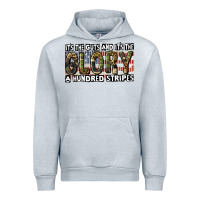 Heather Grey Its the guts and its the glory 4th of july Urban Hoodie - CowGirlArtShop