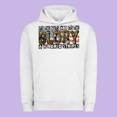 Its The Guts And Its The Glory 4th Of July Urban Hoodie Designed By Cowgirlartshop