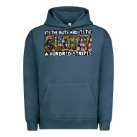 Pigment Midnight Navy Its the guts and its the glory 4th of july Urban Hoodie - CowGirlArtShop