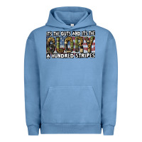 Pigment Pebble Blue Its the guts and its the glory 4th of july Urban Hoodie - CowGirlArtShop