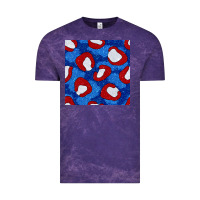 Cloud Purple glitter 4th of july seamless pattern 8 Vintage Tee - BundleAndBundleShop