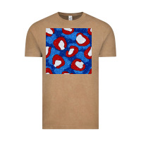 Vintage Coffee glitter 4th of july seamless pattern 8 Vintage Tee - BundleAndBundleShop