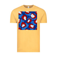Vintage Mustard glitter 4th of july seamless pattern 8 Vintage Tee - BundleAndBundleShop