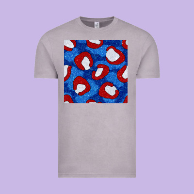 Glitter 4th Of July Seamless Pattern 8 Vintage Tee Designed By Bundleandbundleshop