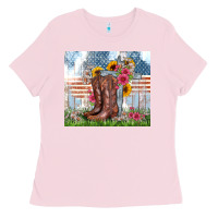 Bubblegum Pink christian western Ladies Tee - Zillion Design Studio