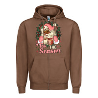 Chestnut tis the season conchas Zipper Hoodie - MaliasSmallBusiness