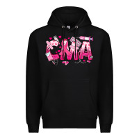 Black breast cancer cma certified medical assistant Premium Hoodie - JahusDesignShop