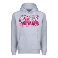 Heather Grey breast cancer cma certified medical assistant Premium Hoodie - JahusDesignShop