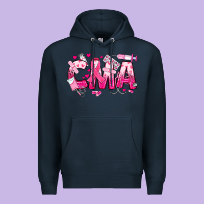 Breast Cancer Cma Certified Medical Assistant Premium Hoodie Designed By Jahusdesignshop
