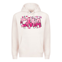 Pale Pink breast cancer cma certified medical assistant Premium Hoodie - JahusDesignShop