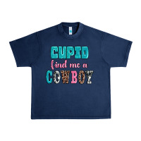 Navy cupid find me a cowboy Urban Heavy Tee - AdoDesignShop