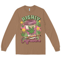 Toasted Coconut highly caffeinated Long Sleeve Tee - MaliasSmallBusiness