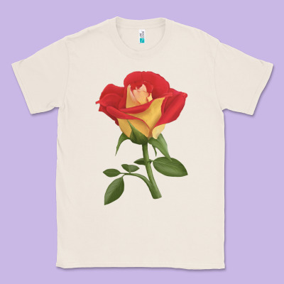Ketchup And Mustard Rose Classic Tee Designed By Lillyallendesigns