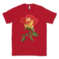 Red Ketchup And Mustard Rose Classic Tee - LillyAllenDesigns