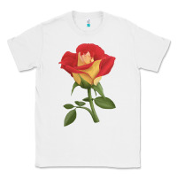 White Ketchup And Mustard Rose Classic Tee - LillyAllenDesigns