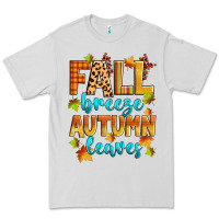 Dove Grey fall breeze autumn leaves Premium Tee - Zillion Design Studio