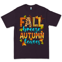 Plum fall breeze autumn leaves Premium Tee - Zillion Design Studio