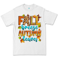White fall breeze autumn leaves Premium Tee - Zillion Design Studio
