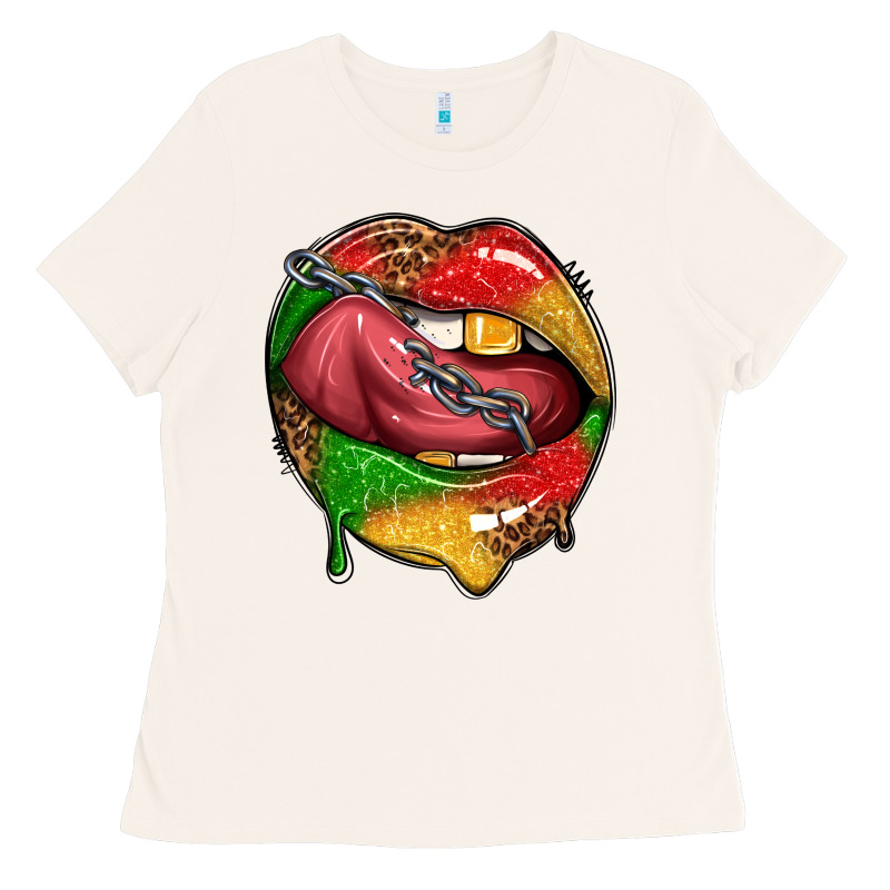 Juneteenth Day Lips Ladies Tee by texasbilliewilder | Teevron