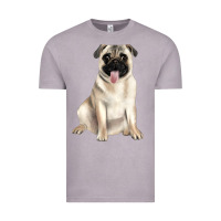 Vintage Zinc pug Vintage Tee - JahusDesignShop