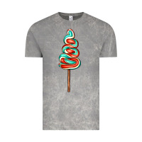 Cloud Rock bluered lollipop Vintage Tee - AdoDesignShop