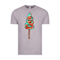 Vintage Zinc bluered lollipop Vintage Tee - AdoDesignShop