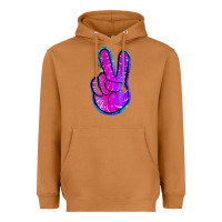 Meerkat Mermaid Peace Sign Heavyweight Hoodie - Jasminsmagicworld