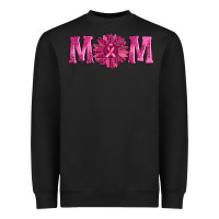 Black breast cancer mom sunflower Heavyweight Sweatshirt - AdoDesignShop