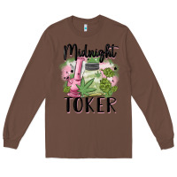 Chestnut midnight toker Long Sleeve Tee - MaliasSmallBusiness