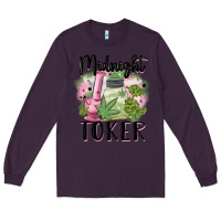 Plum midnight toker Long Sleeve Tee - MaliasSmallBusiness