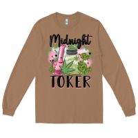 Toasted Coconut midnight toker Long Sleeve Tee - MaliasSmallBusiness