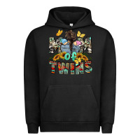 Pigment Black Mom of twins Mother's Day Urban Hoodie - CowGirlArtShop