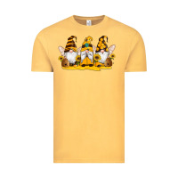 Vintage Mustard western bee gnomes beehive honey sunflowers Vintage Tee - Artiststas