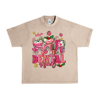 French Oak pink christmas teeth dental squad Urban Heavy Tee - AdoDesignShop