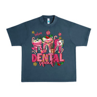 Midnight Navy pink christmas teeth dental squad Urban Heavy Tee - AdoDesignShop