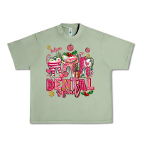 Oil Green pink christmas teeth dental squad Urban Heavy Tee - AdoDesignShop