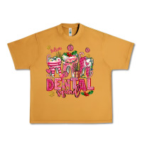 Peanut Butter pink christmas teeth dental squad Urban Heavy Tee - AdoDesignShop