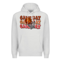 Dove Grey Game day game day game day Basketball Premium Hoodie - NancyCooperArtShop