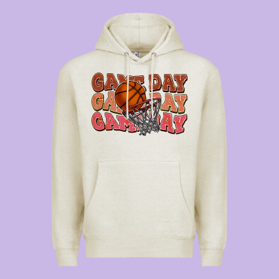 Game Day Game Day Game Day Basketball Premium Hoodie Designed By Nancycooperartshop